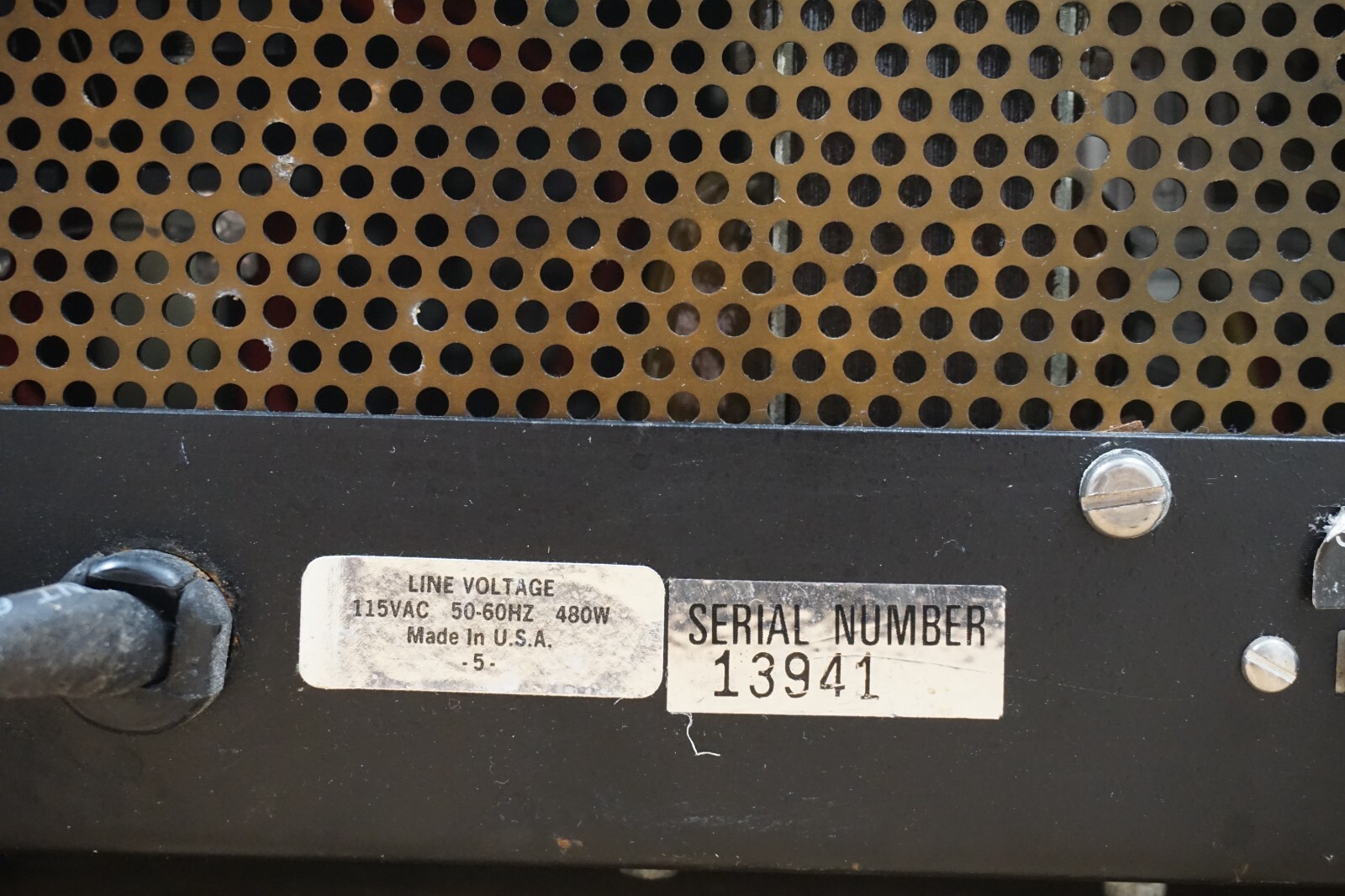 ABN American BioNuclear EPS-2000 Power Supply Powers On