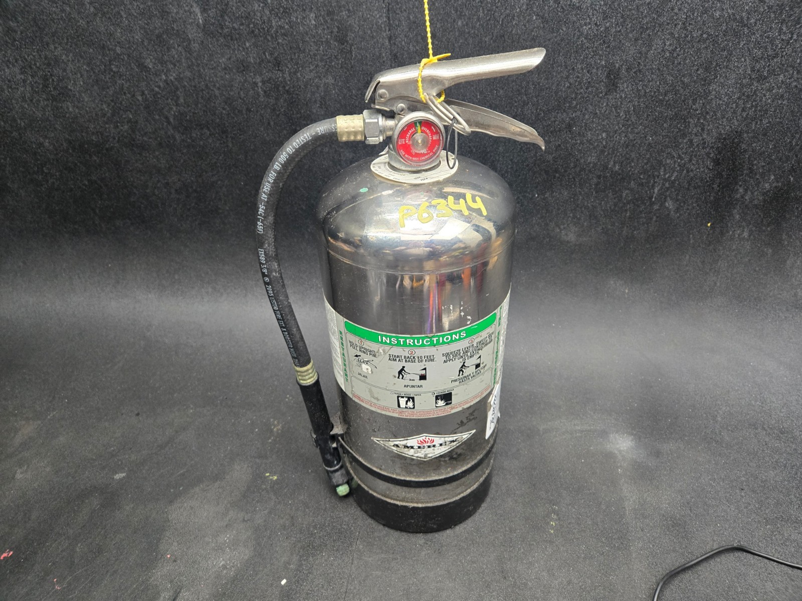Amerex B260 Fire Extinguisher (6 Liter Wet, Chemical Class A, K)