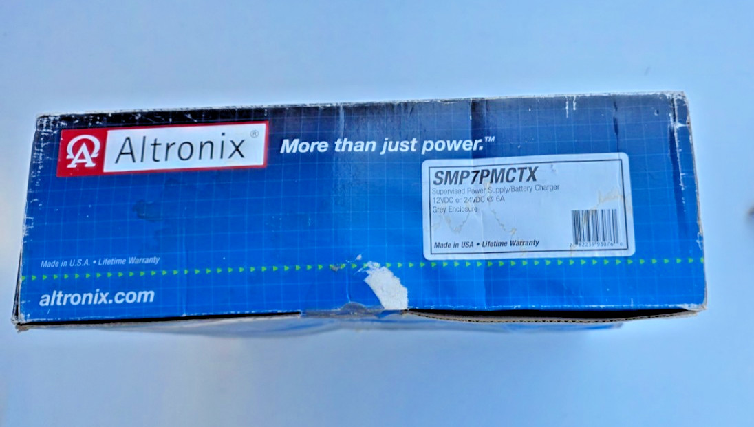 Altronix SMP5PMCTX Supervised Power Supply/Charger with Single Output, 12/24 ...