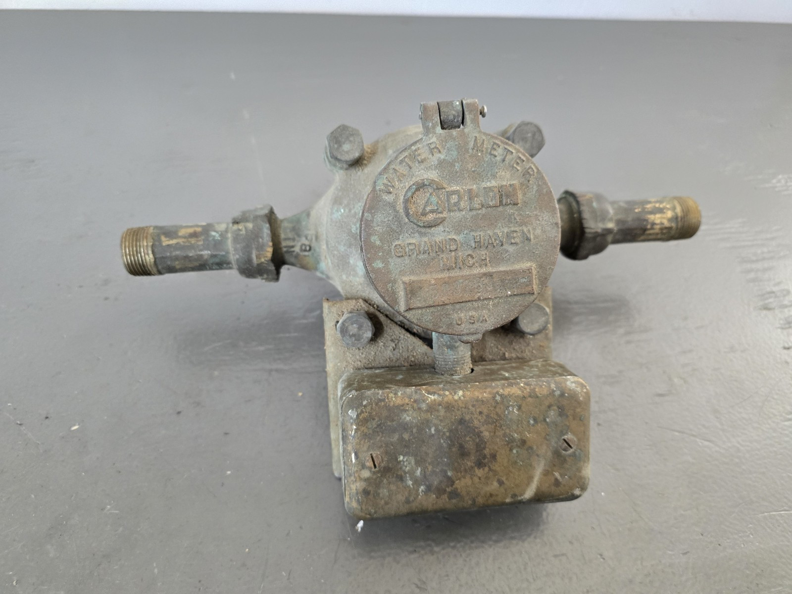 CARLON Co  62AP Brass WATER METER Gauge USA