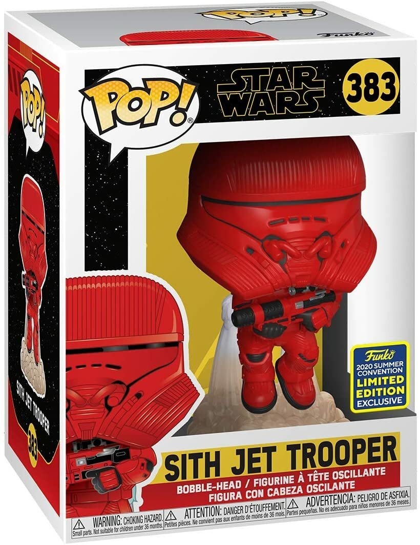 FUNKO POP! 383: STAR WARS - SITH JET TROOPER SDCC Shared Exclusive 2020 IN HAND