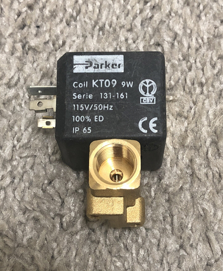 PARKER Coil Solenoid Valve KT09 VE131.4 FV Series 131-161 RP 1/4" 115V/50HZ