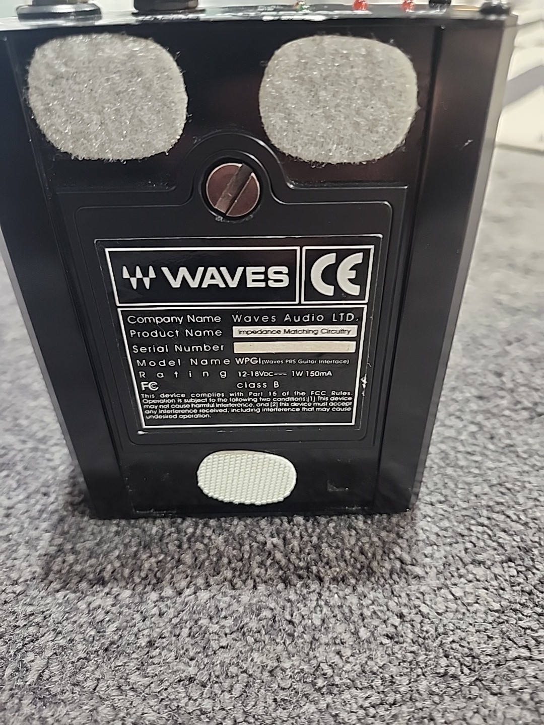 Waves PRS Paul Reed Smith Guitars GTR Studio Guitar Interface Direct Box