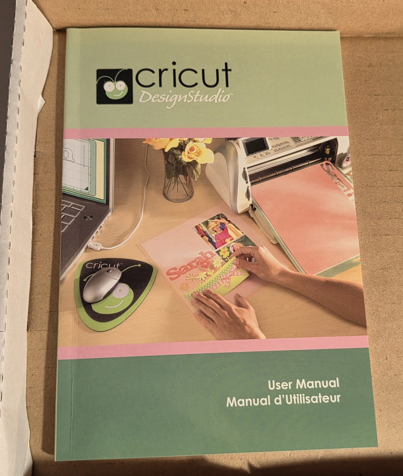 Cricut Provo Craft Design Studio Bonus Pack CD Mouse Pad & USB Cable