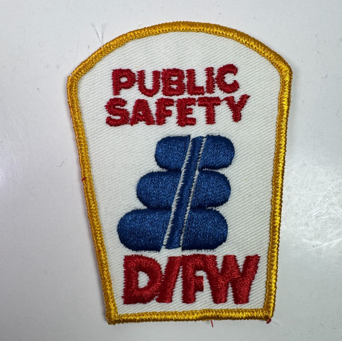 Dallas Fort Worth Public Safety Texas Airport 4" Patch CC4