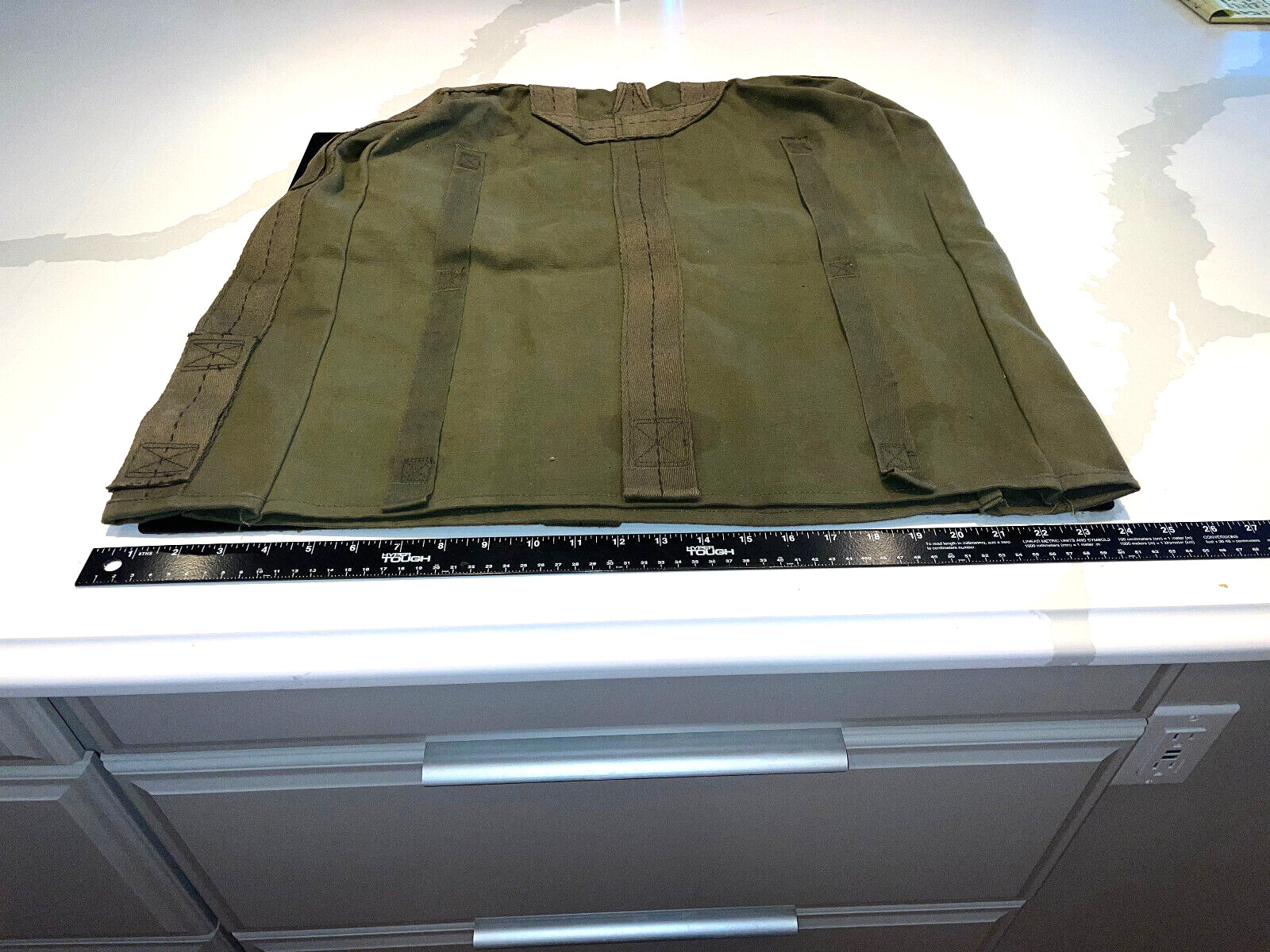 VIETNAM ERA 1971 Parachute Deployment Bag Pioneer Recovery Systems No.11-1-561