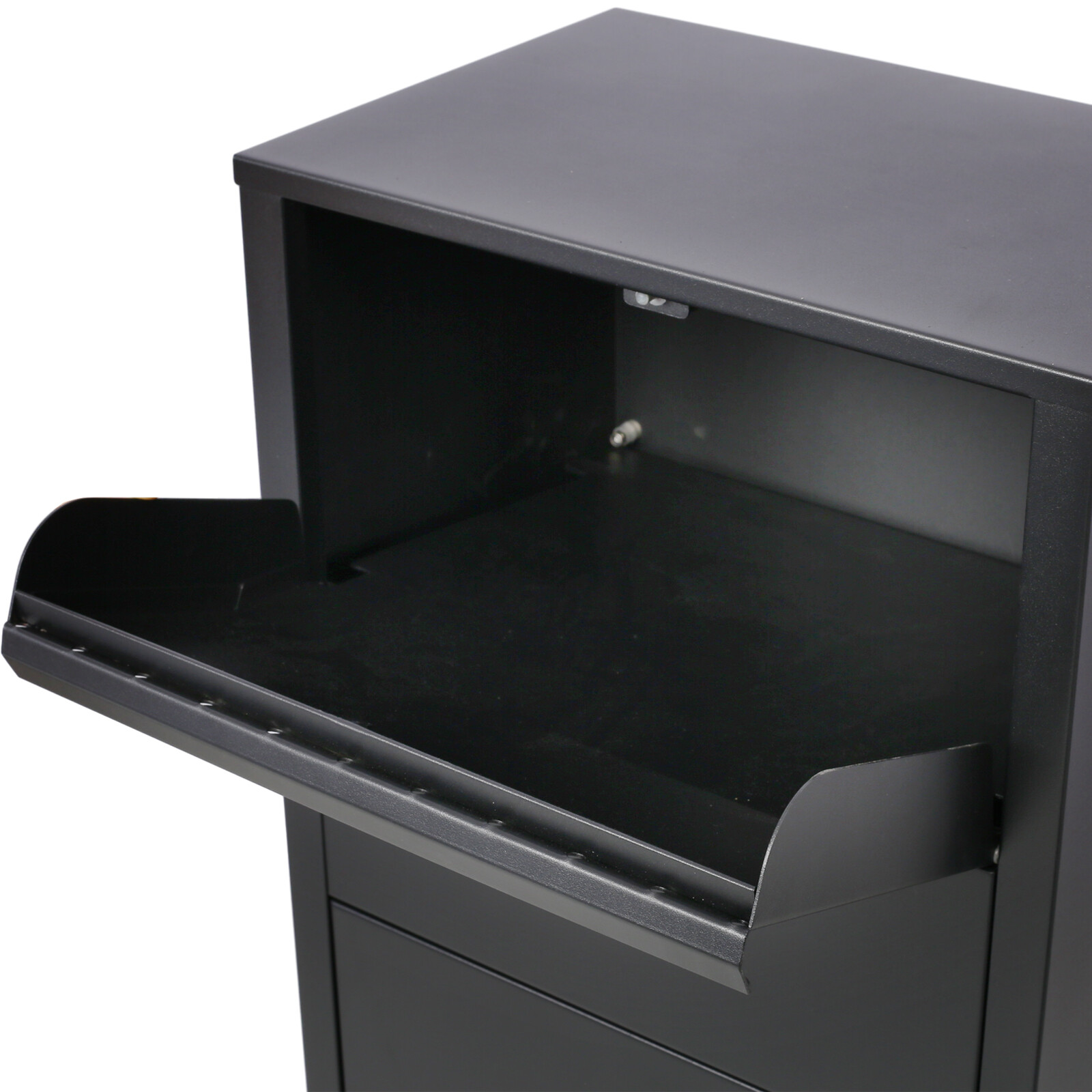 Parcel Delivery Drop Box for Porch Lockable Secure Storage Compartment Mailboxes