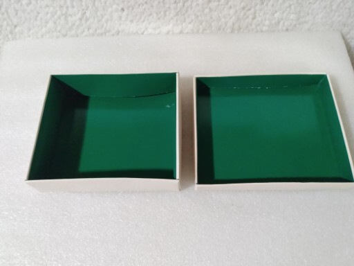 Masters Augusta National Golf Tournament Empty Small Gift Box White