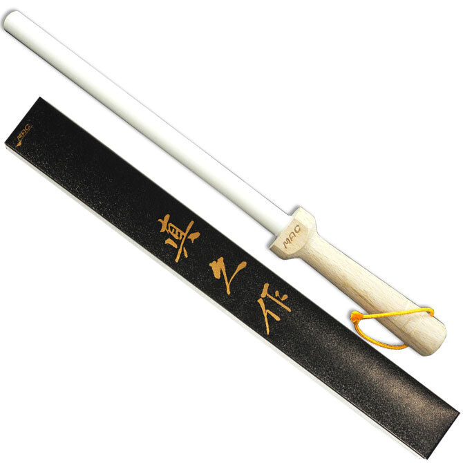 Japanese MAC SR-85 8.5" Ceramic Kitchen Knife Sharpening Honing Rod JAPAN MADE