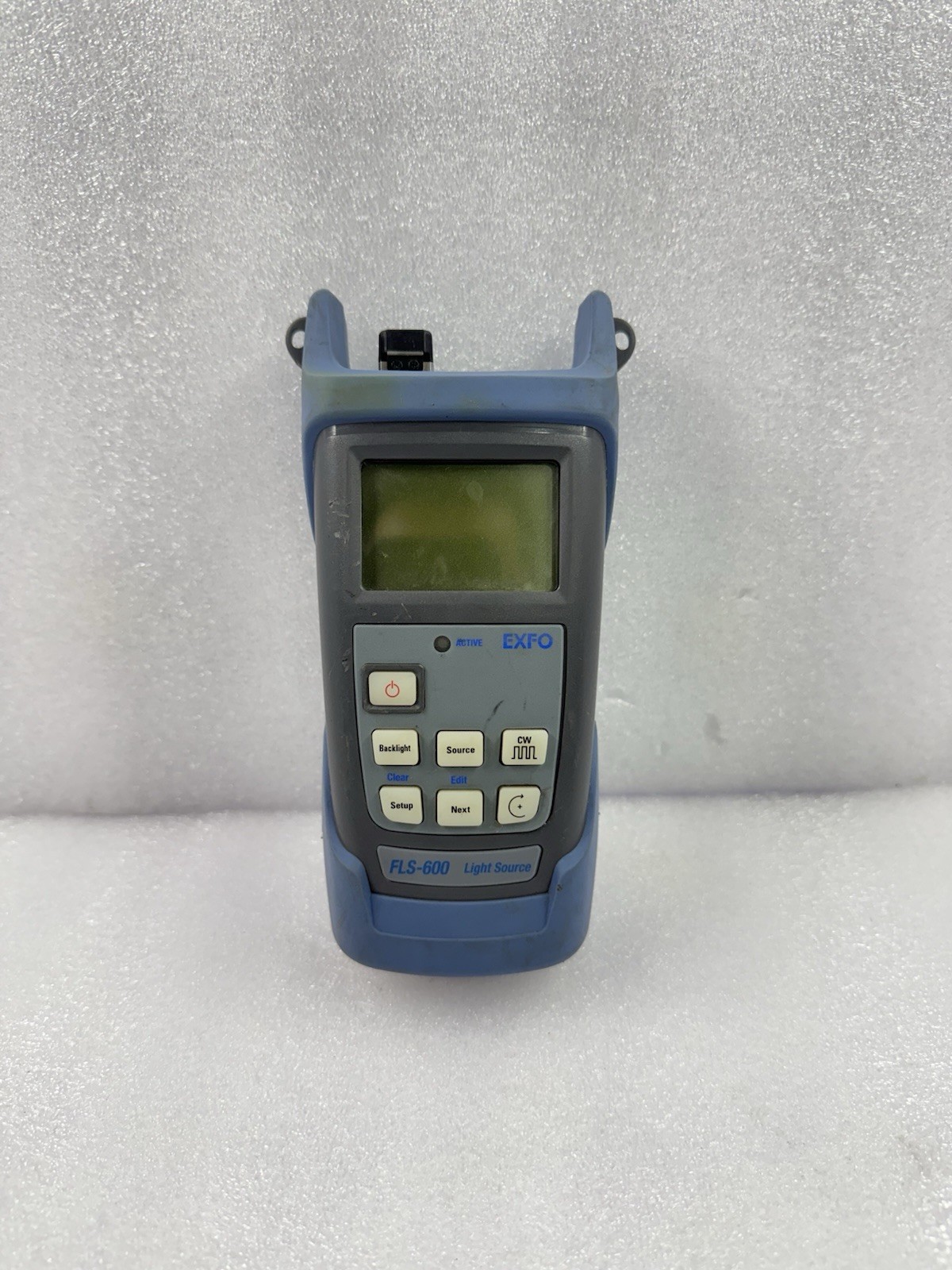 EXFO FIBER OPTIC LASER LIGHT SOURCE MM FLS-600-23BL-EI FOR PARTS ONLY