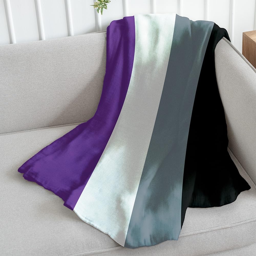 Pride Super Plush Blanket - 50x60 Soft Throw Blanket - Pride LGBT Blanket for...
