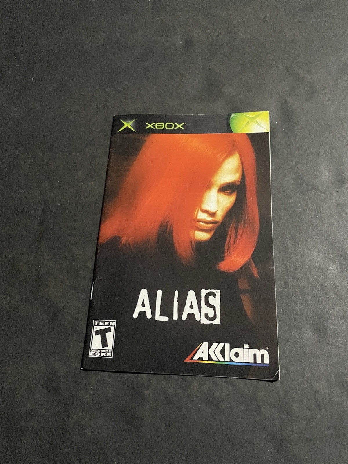 Alias Xbox Manual only