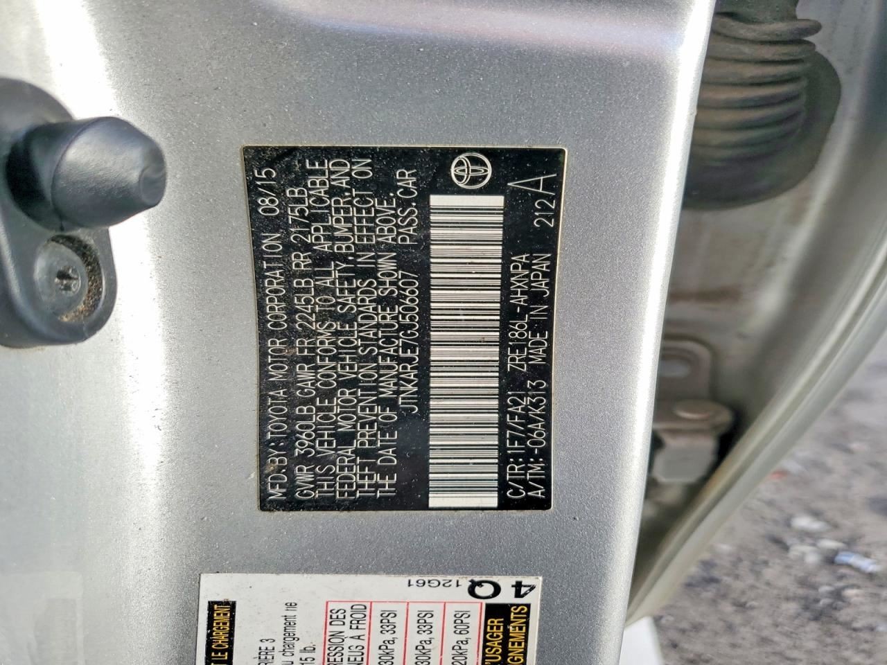 Shifter IM SCION 2016 Transmission Shift 5593047
