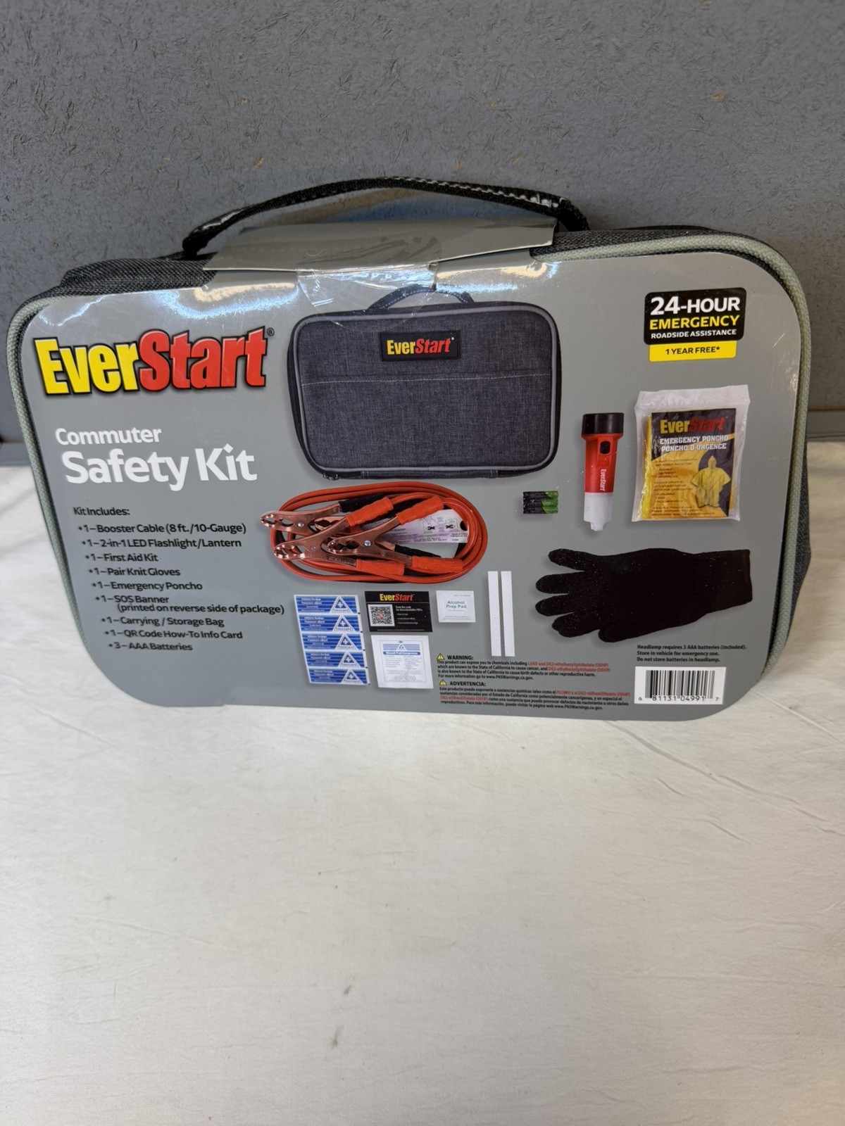 NITP EVERSTART Commuter Safety Kit / See Pictures For Details