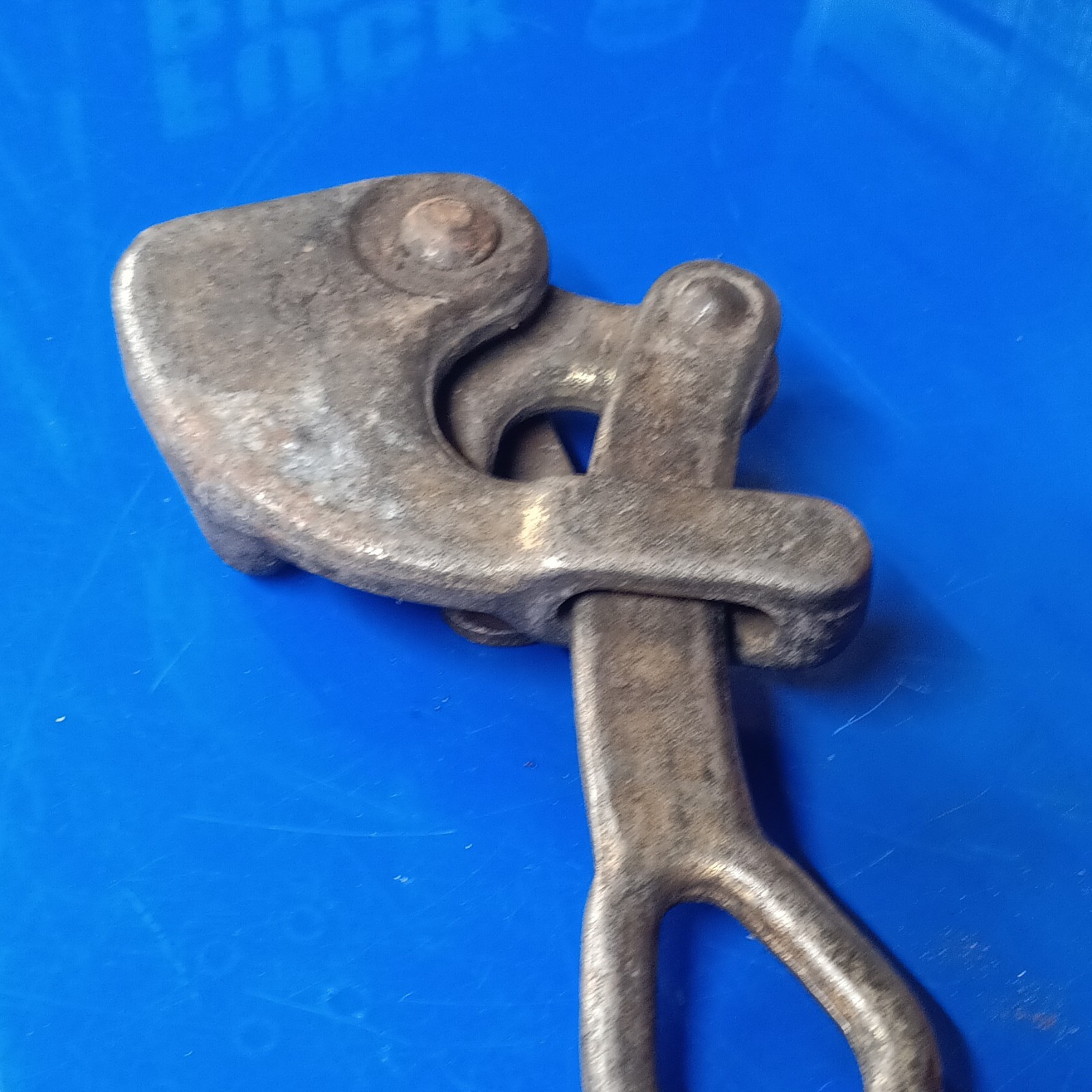 Klein Tools Vintage Metal Cable Puller Cable Grip Clamp Tool - Used