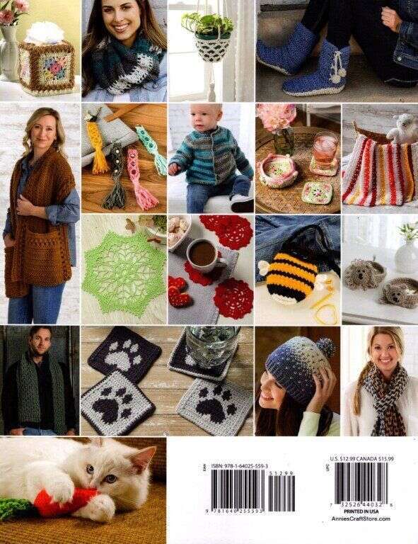 NEW CROCHET IN A WEEKEND 30+ FUN WEEKEND PROJECTS! GREAT PROJECTS!!!