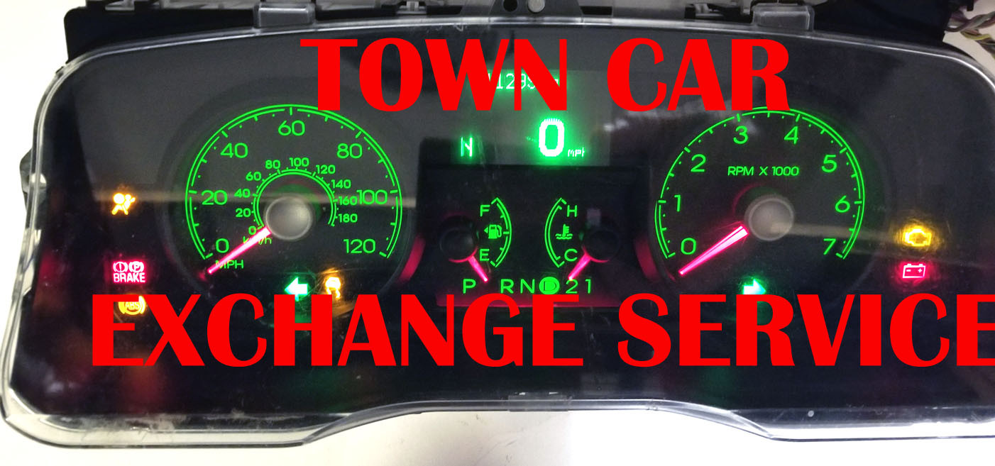 2007 2008 LINCOLN TOWN CAR INSTRUMENT CLUSTER SOFTWARE & ODOMETER CALIBRATION
