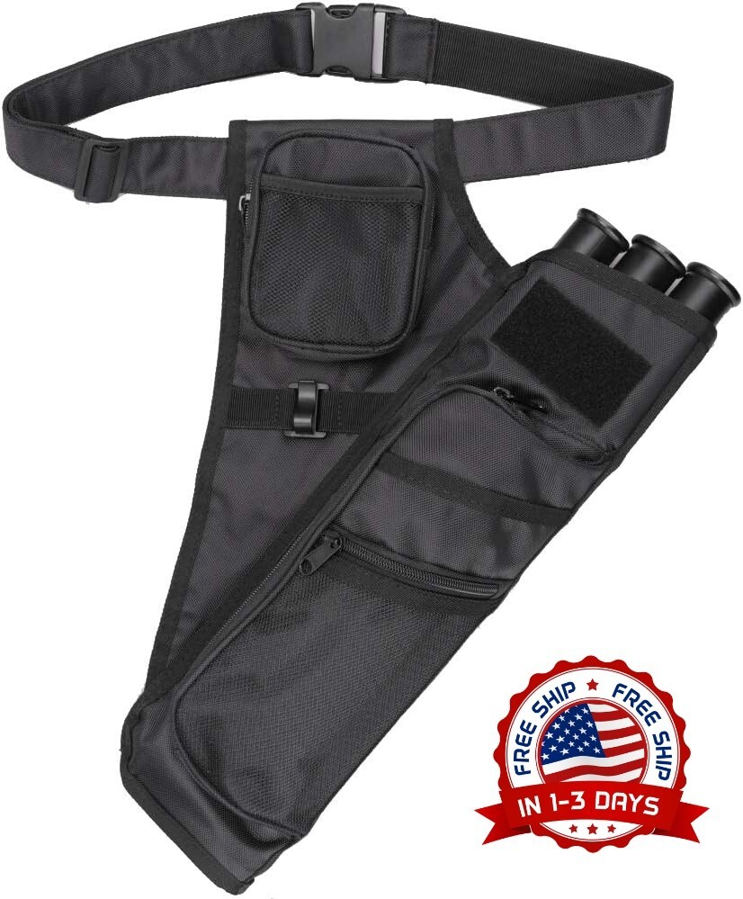 Porta flechas Cinturón de arco Carcaj de diana para colgar en la cintura US NEW