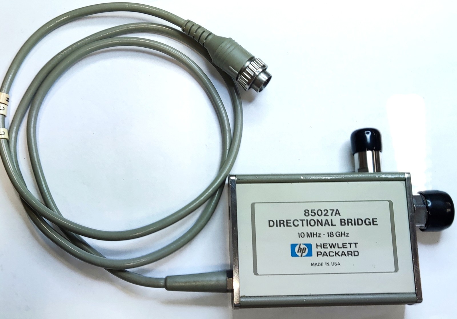 HP, AGILENT KEYSIGHT 85027A DIRECTIONAL BRIDGE, 10 MHz-18 GHZ,  APC 7