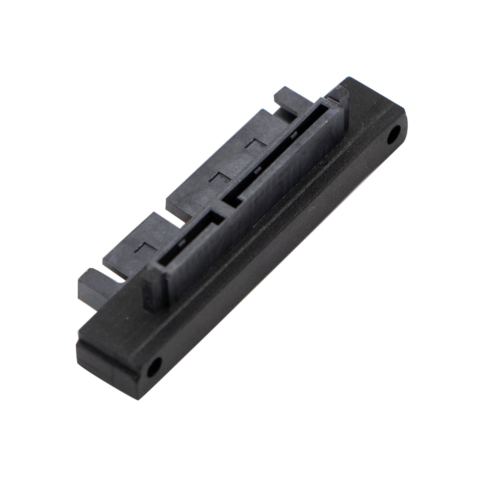 90° SATA 22Pin 7+15 Male to SATA 22Pin Female Connector Adapter For Hard Disk