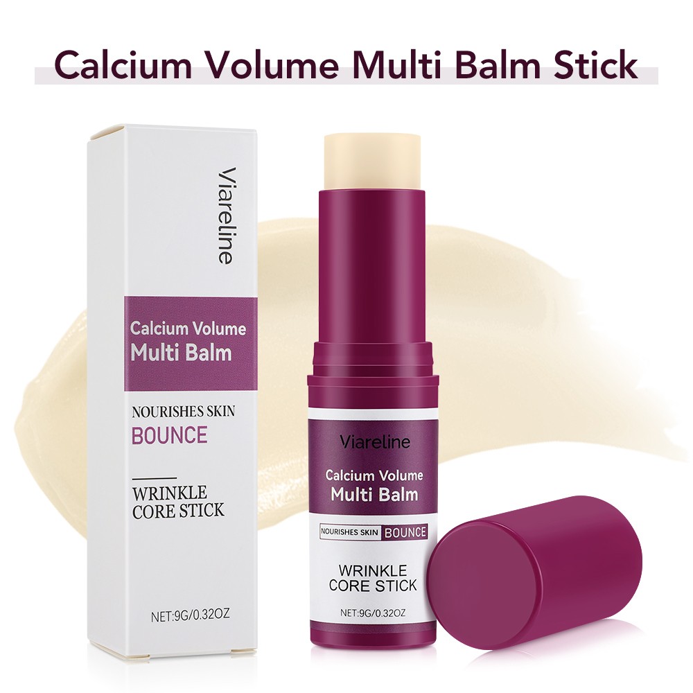 3PCS Calcium Volume Multi Balm Wrinkle Core Stick Beauty Korean Moisturing Stick