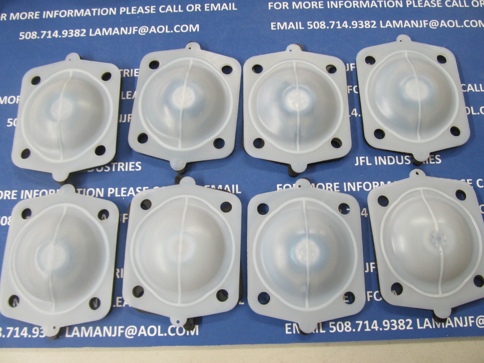 ITT Pure Flo 2" Diaphragm, 2-Piece, Class VI, PTFE/EPDM 42180 New Unused Surplus