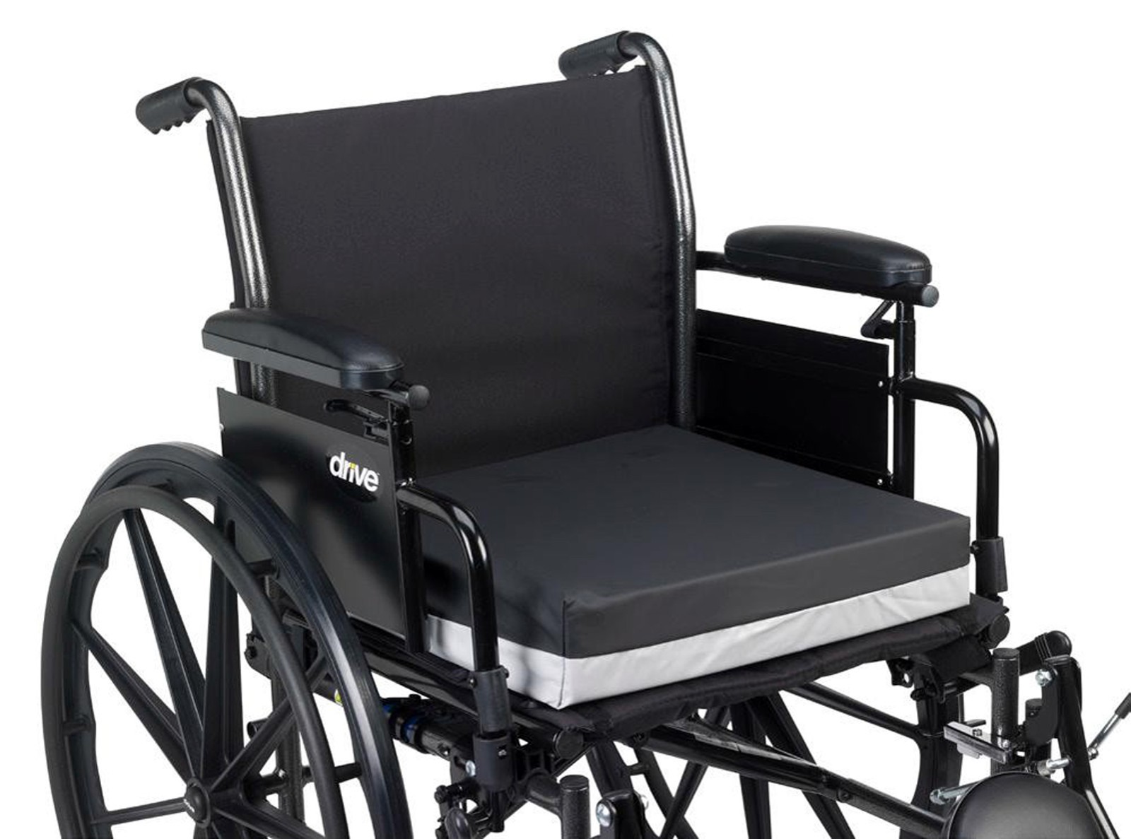Foam Wheelchair Cushion 16x16x3 Drive Premier One, Seat Pad, M8063, Water Proof
