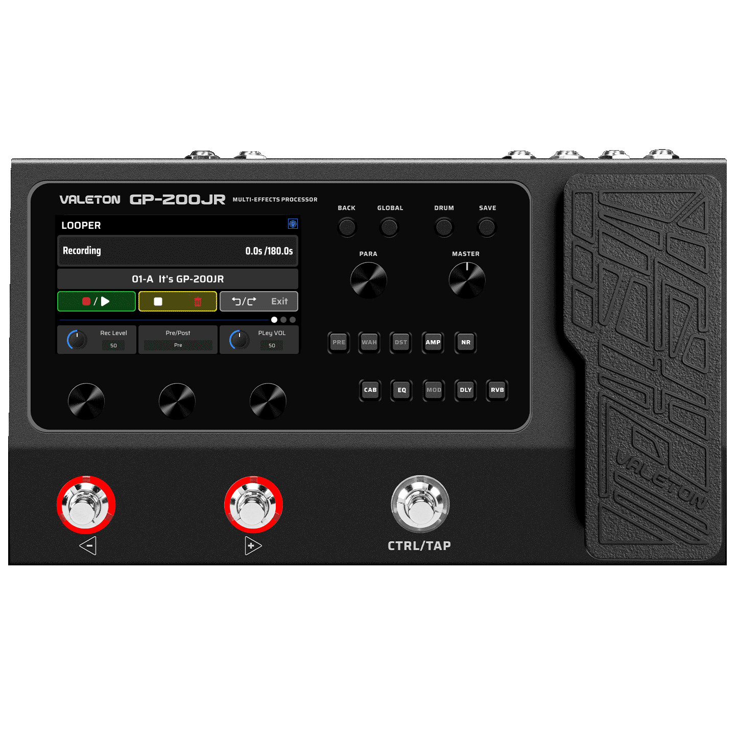 New Valeton GP-200JR Multi Effects Processor Guitar Pedal