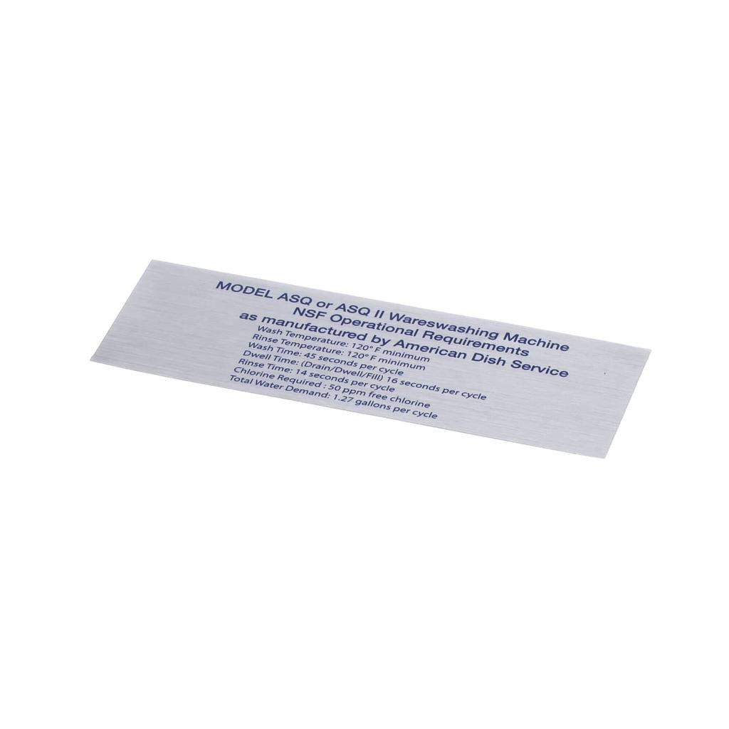 American Dish Service 089-9281- Genuine OEM Replacement Part