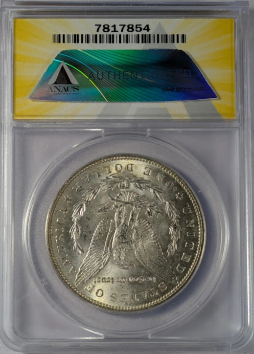 1899 Morgan Silver Dollar ANACS MS-62