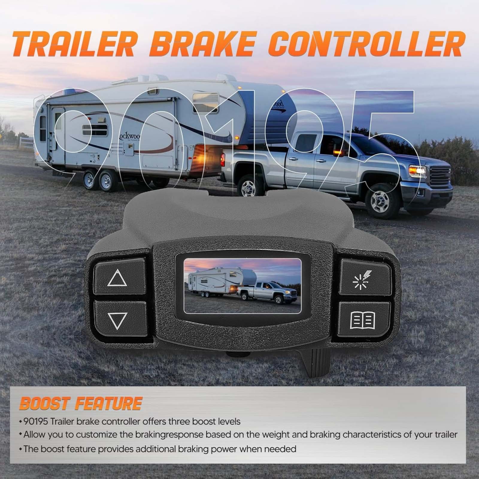 For Tekonsha P3 Prodigy Trailer Brake Controller Module Portable For Chevrolet