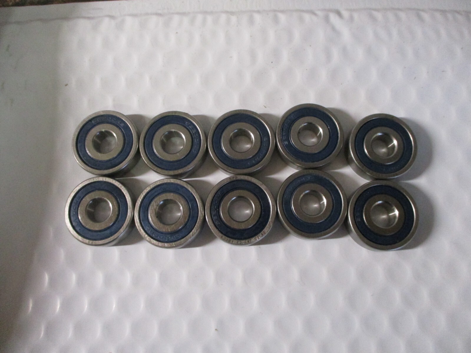 LOT OF 10 NEW S6200RS Bearing 10x30x9mm 440C Stainless Steel Ball Bearings
