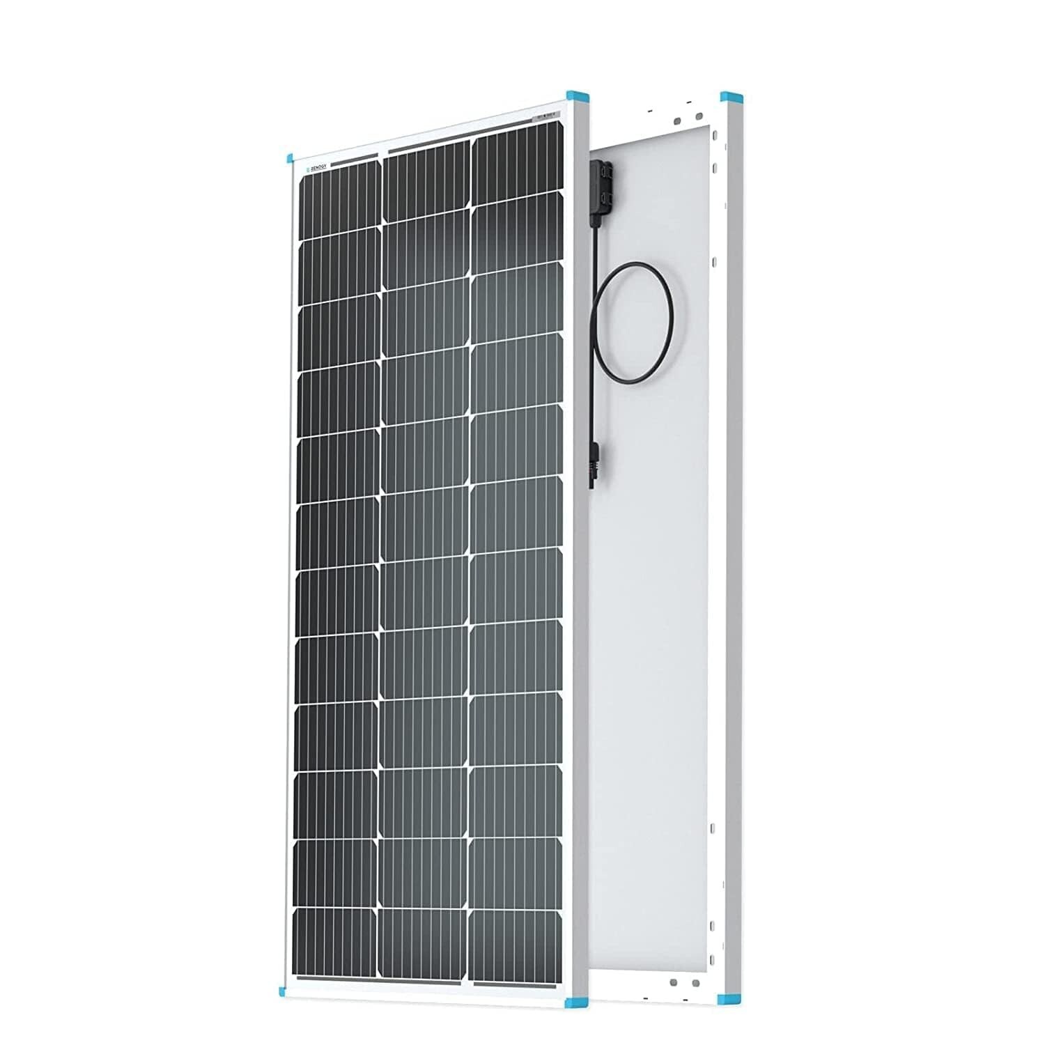 Renogy Solar Panel 100 Watt 12 Volt, High-Efficiency Monocrystalline PV Modul...