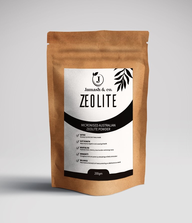 Zeolite-Micronised Australian Zeolite Powder (200gm)