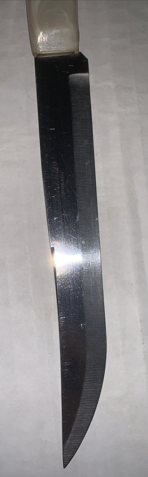Quikut Stainless Knife With Marbled Plastic Handle