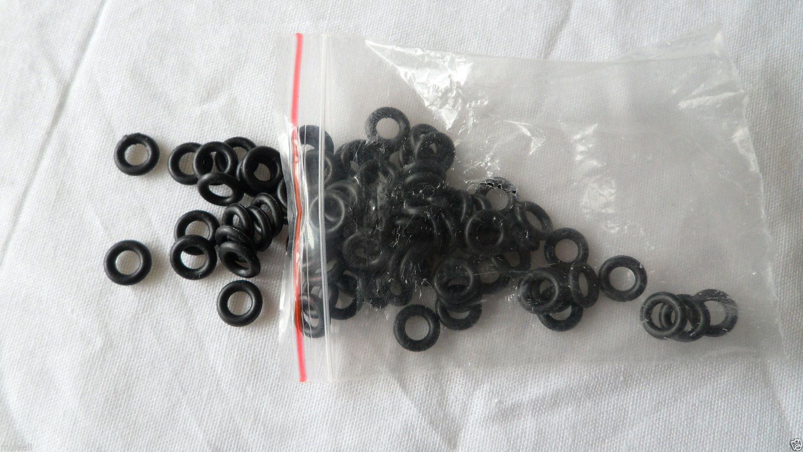 120pcs Broadhead Replacement Rubber Bands O-ring Black Arrowheads Accessories