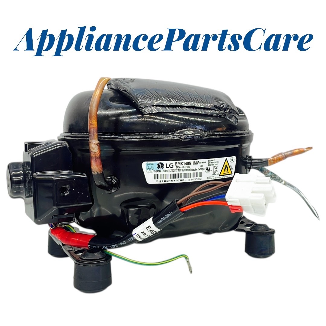 LG LS27T3230S Refrigerator Compressor BMK140NHMV, TCA37091617
