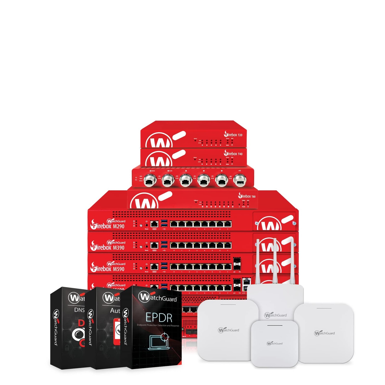 WatchGuard Firebox T45-PoE Network Security/Firewall Appliance