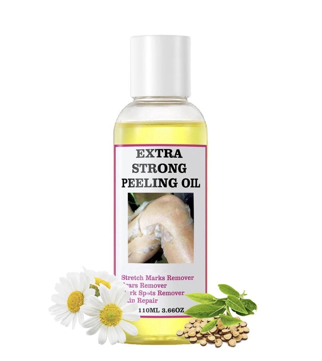 Extra Strong Yellow Peeling Oil for Dark Skin - Natural Exfoliating Solution