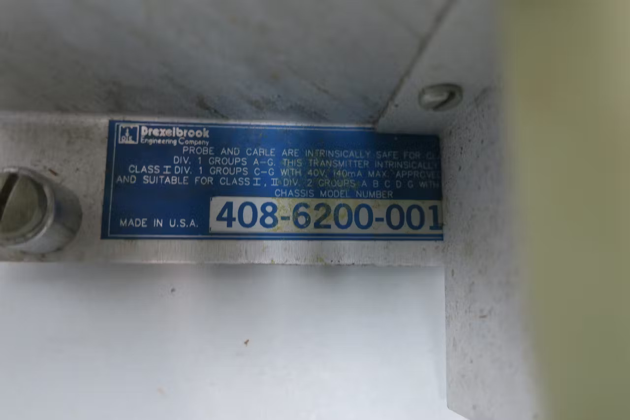 Drexelbrook 408-6200-001 Cote Shield Level Control Transmitter