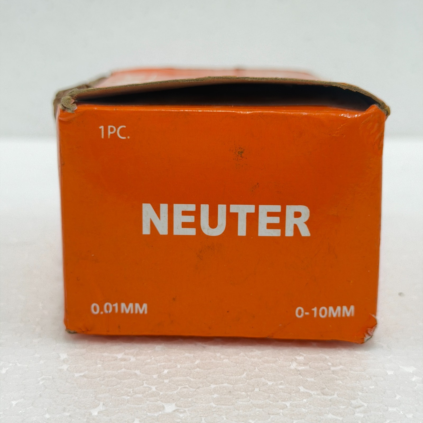 1 PC NEUTER DIAL INDICATOR 0.01MM 0.10MM PRECISION GAUGE TEST INDICATOR NEW