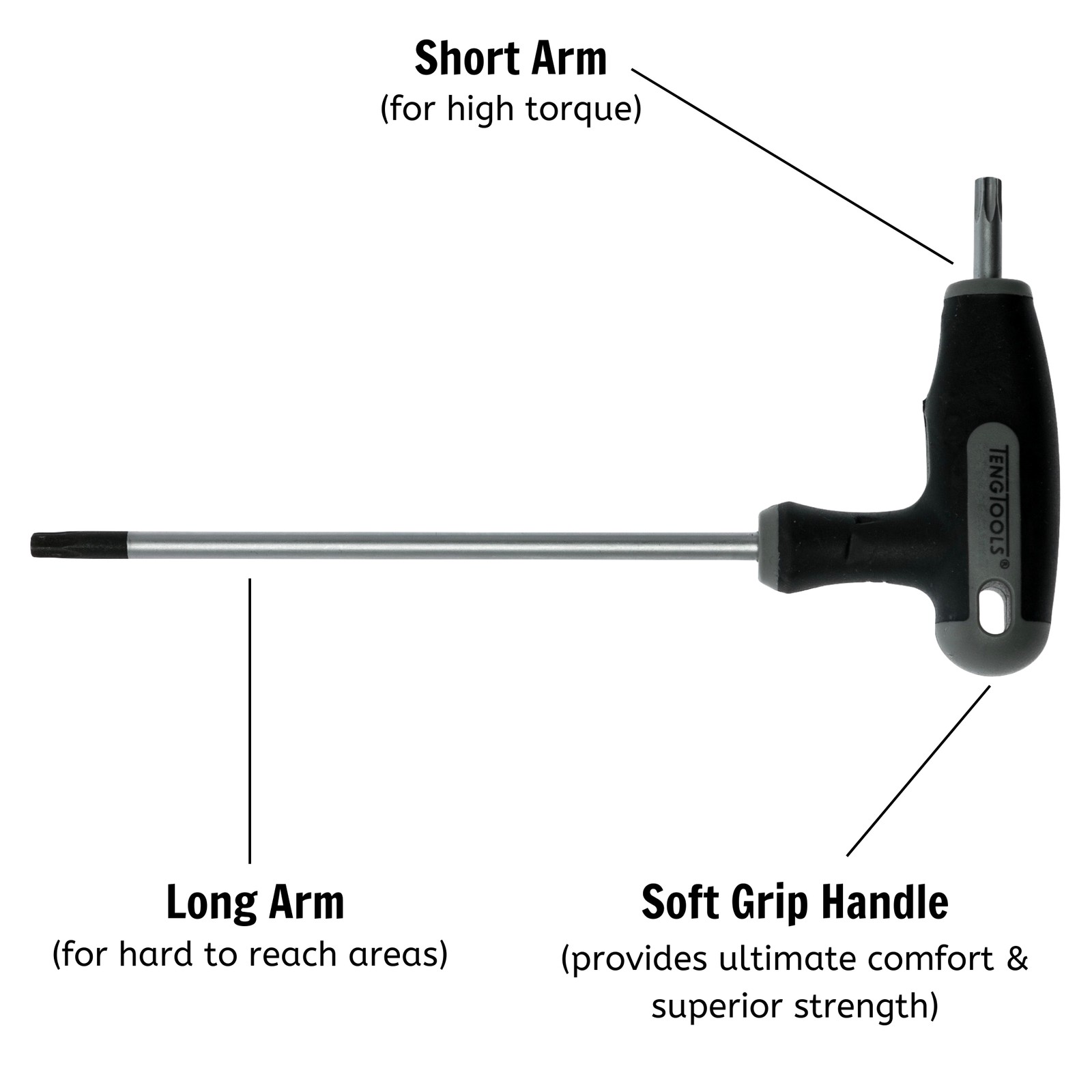Teng Tools T Handle TX Key TX10 520010