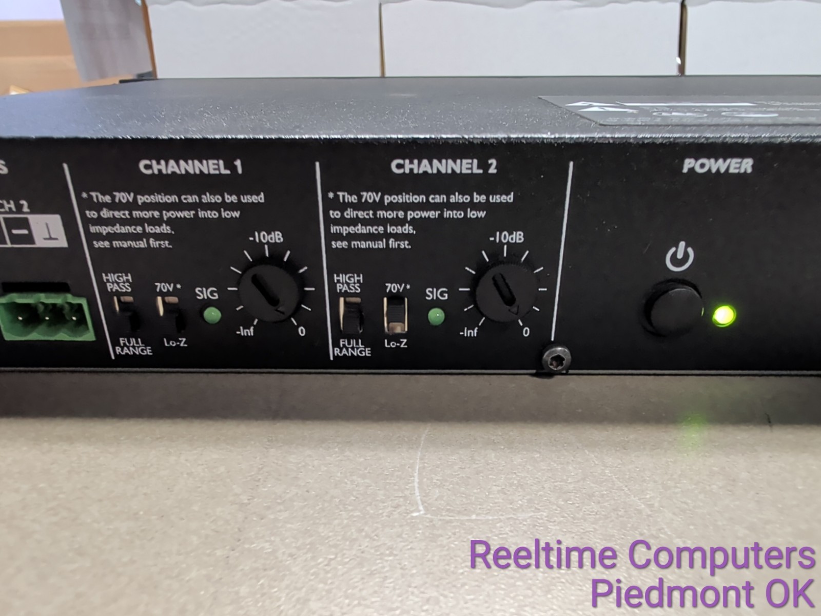 Lab Gruppen E 12:2 1200W 2-Channel Rackmount Power Amplifier Tested