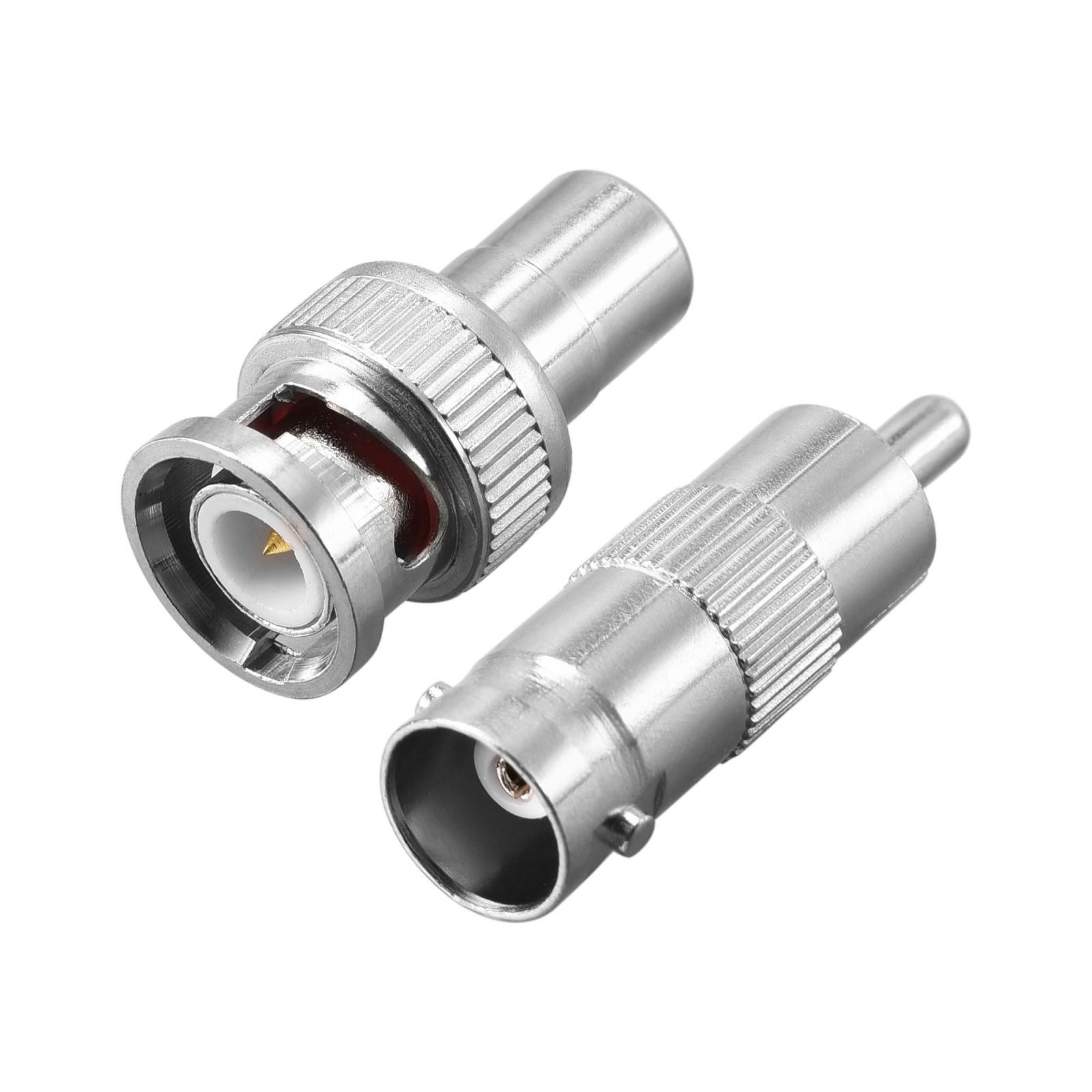 BNC RCA Adapter, BNC Male to RCA Female 10pcs & BNC Female to RCA Male 10pcs