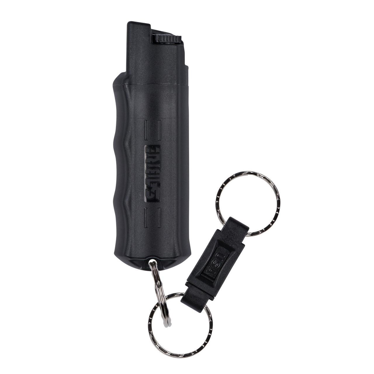 Sabre Red Pepper Spray Keychain .54oz Quick Release Black UV Dye HC-14-BK-US-02