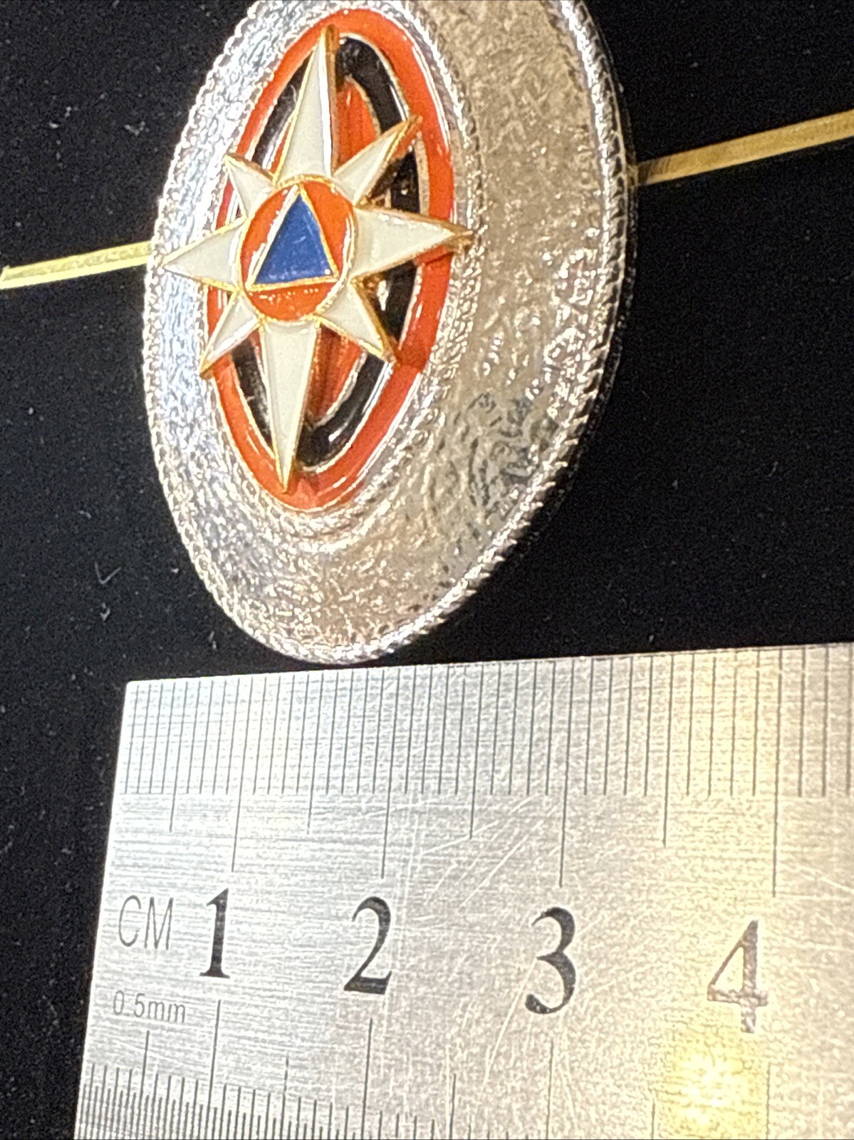 Russian Fed. Ministry of Emergency Situations Cockade of a Uniform Cap