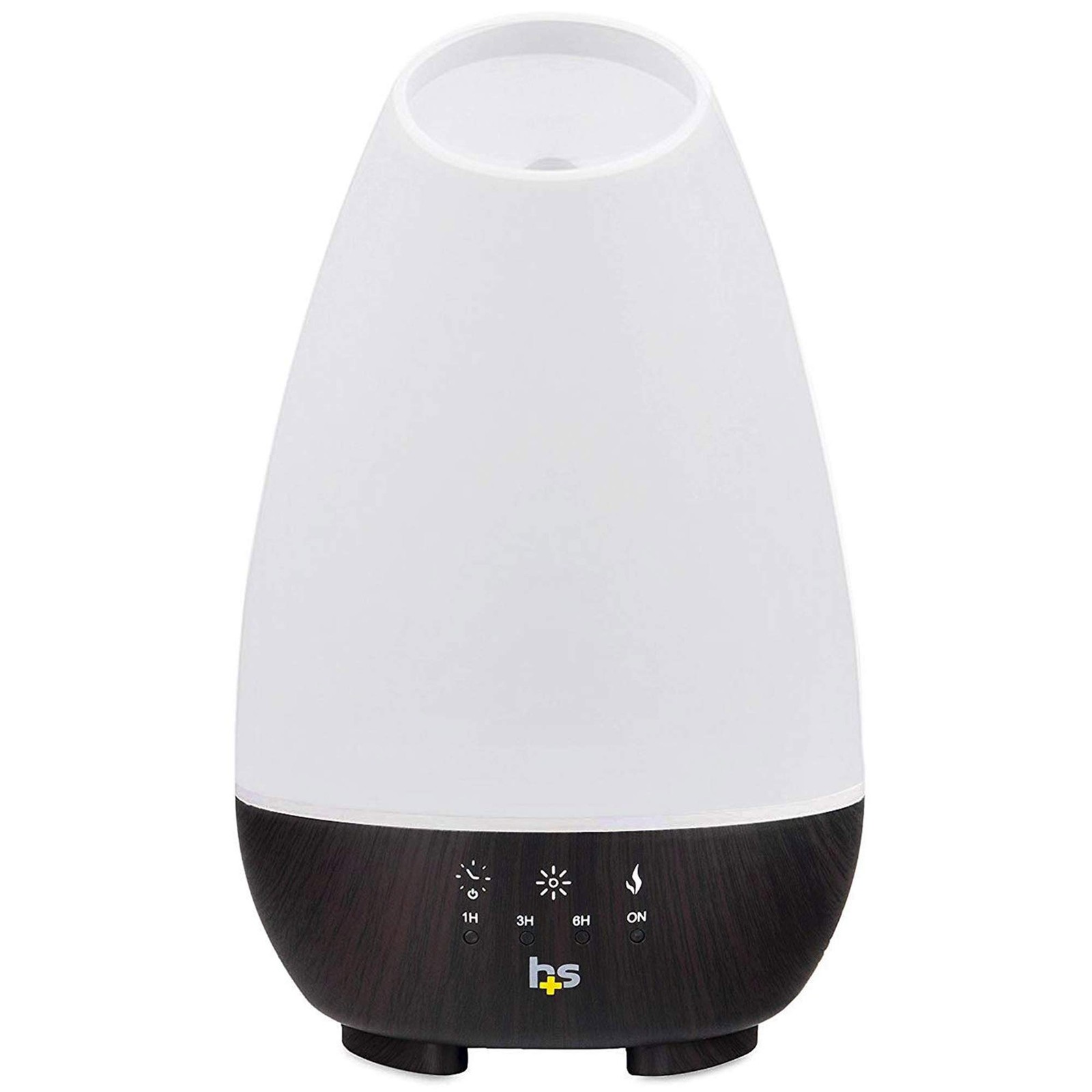 500ML Essential Oil Diffuser Cool Mist Humidifier 7 LED Colors White