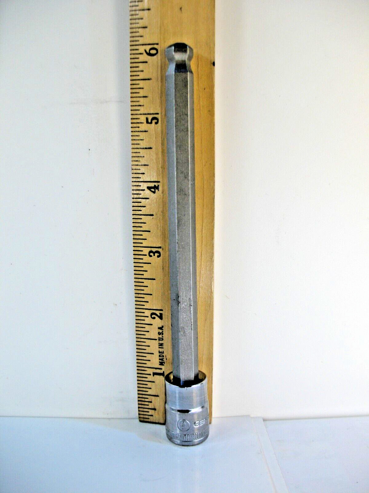GearWrench 80447N, 3/8" Drive Hex Bit Socket Long, 9mm - Brand New