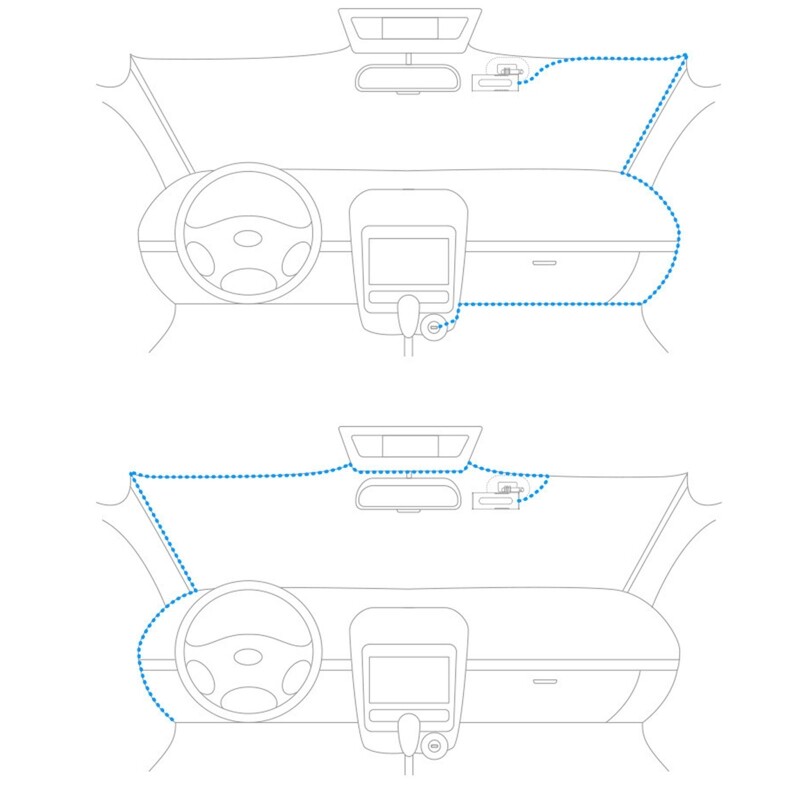 Camera Rearview 1080P Night for DVR Wide Video Reco