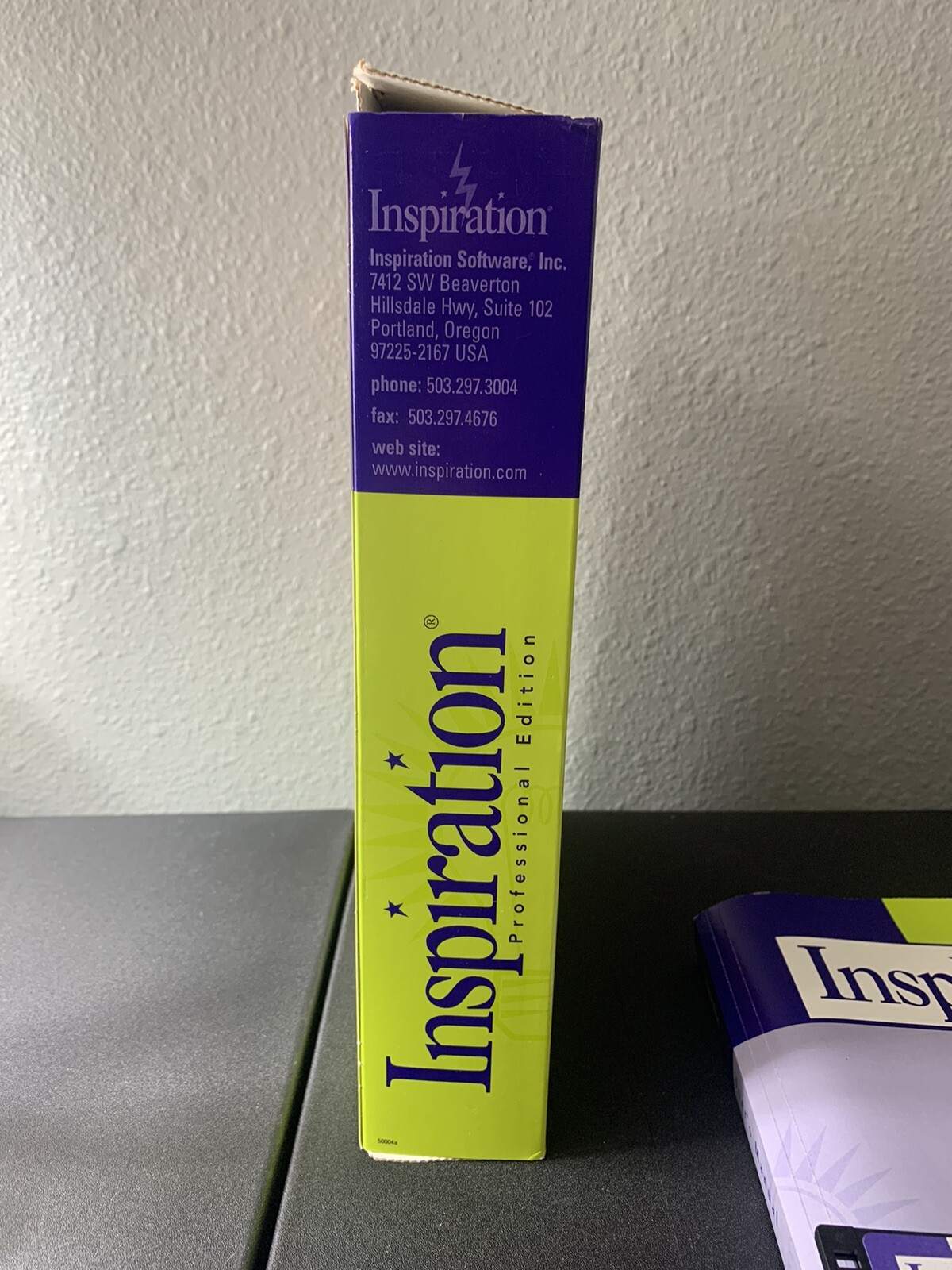 Inspiration Professional Edition Visual Thinking Tool MaC OS Version 5.0 1997